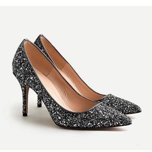 JCrew Elsie Glitter Pump